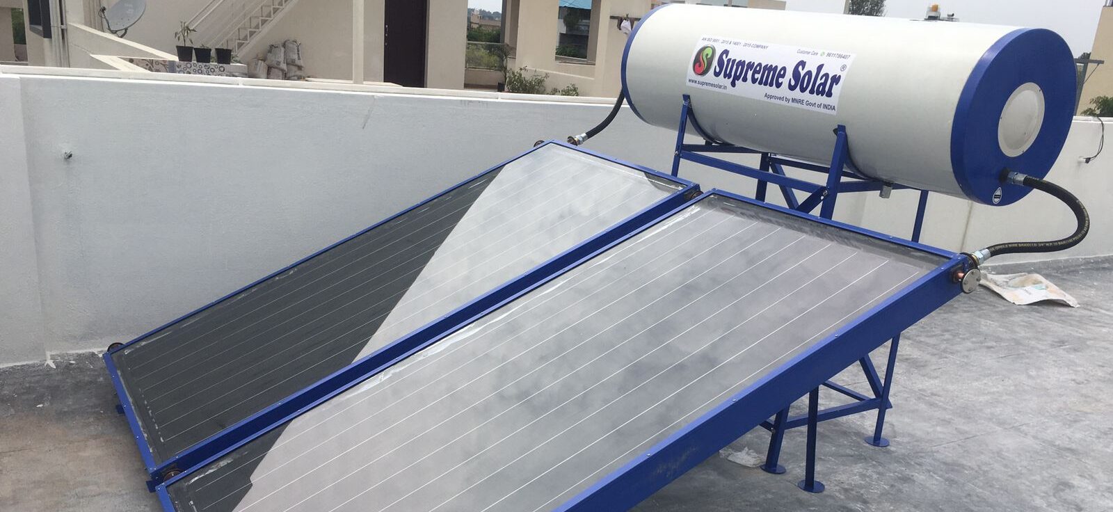 How Does a Solar Water Heater Work? Pollution Solution