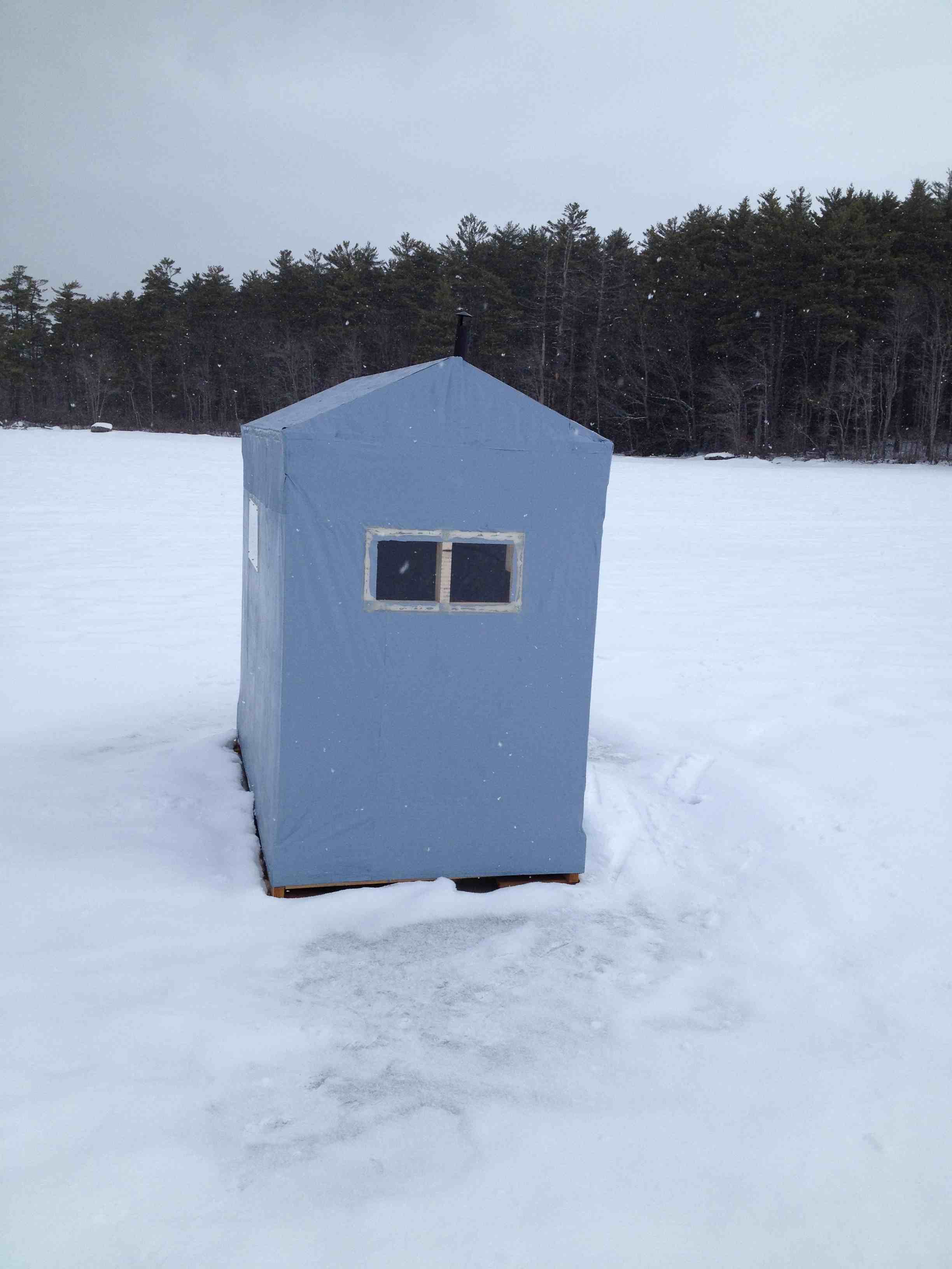 Tiny homes on ice Polly's Follies