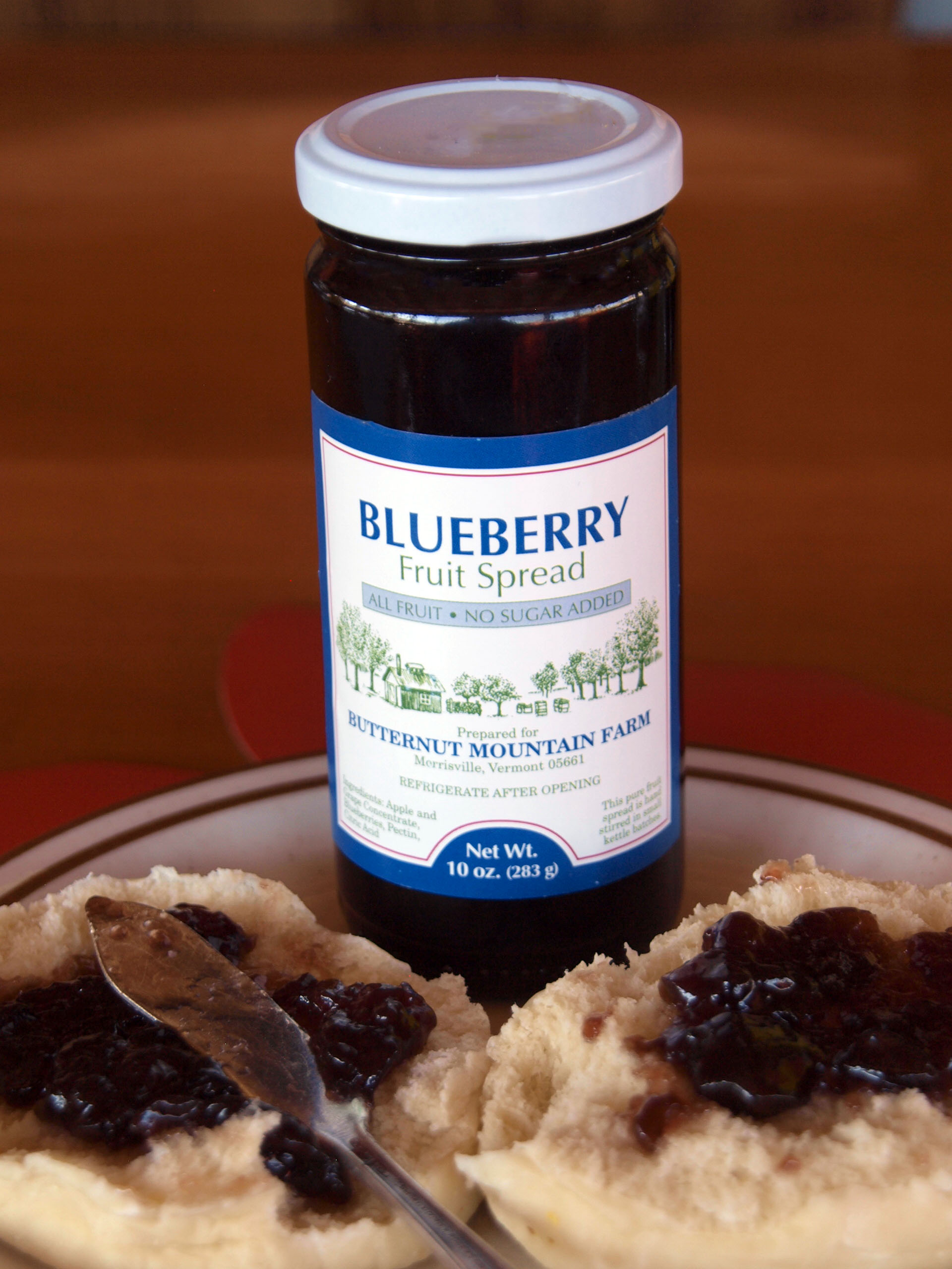 Blueberry Fruit Spread Polly's Pancake Parlor