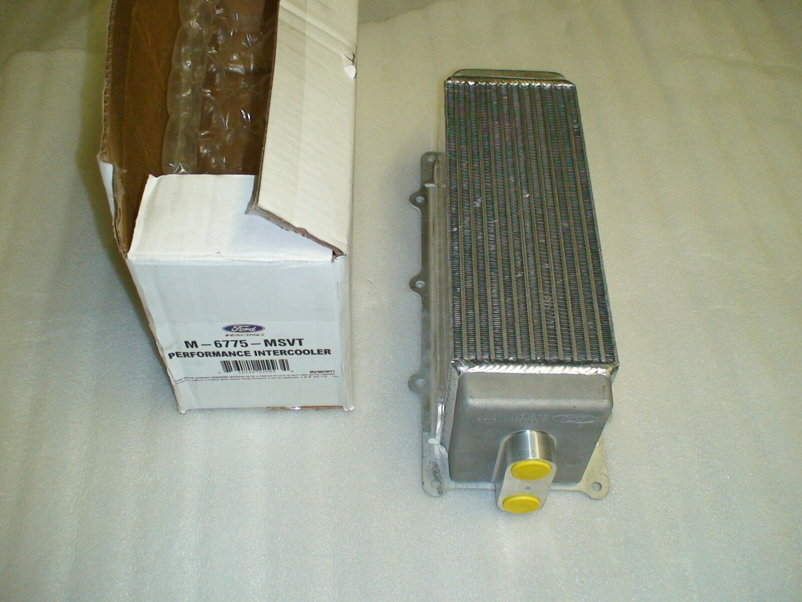 0714 Shelby GT500 Ford Racing performance water to air intercooler