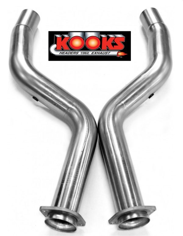 Kooks SS 3" offroad exhaust pipes 6.2 supercharged Challenger Charger