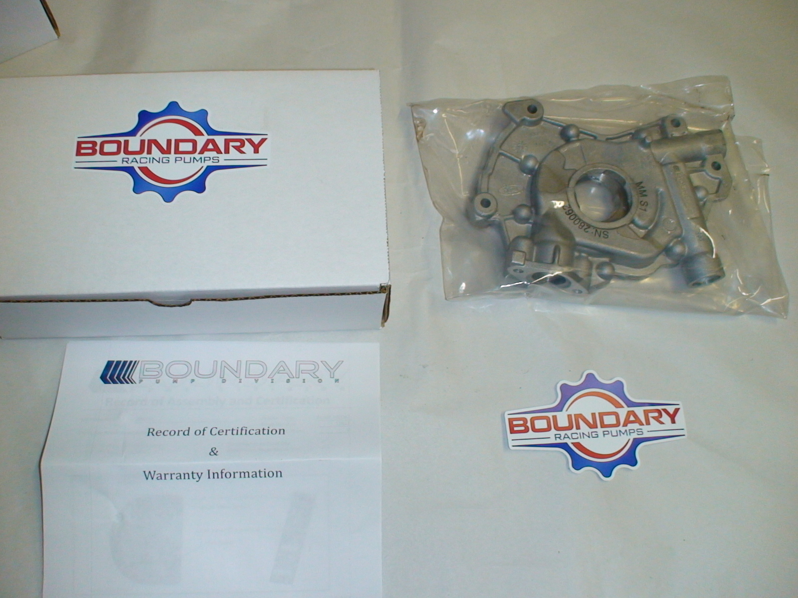 Boundary Racing assembled engine oil pump with billet gears for 200714