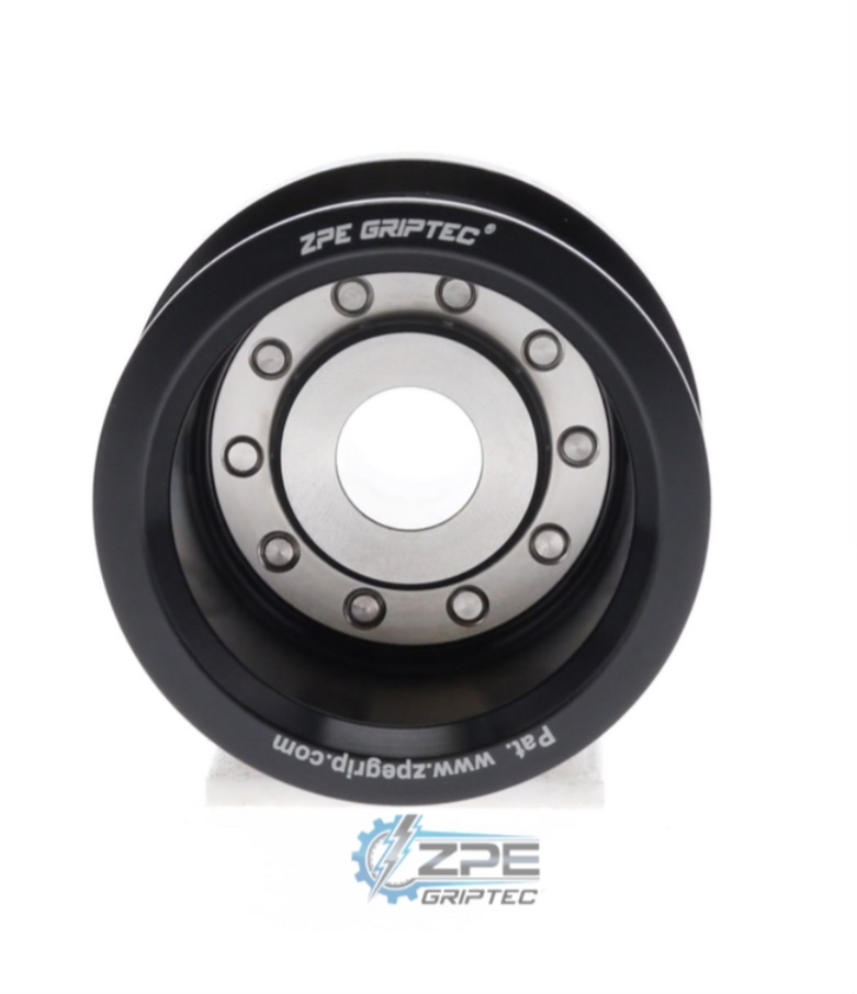 ZPE Griptec 8rib 2.30 pulley / hub kit and Gates HD green belt for