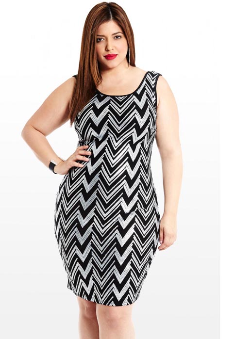 Fashion to Figure Plus Size Mini Dresses. Fall-Winter 2013-2014 | Plus
