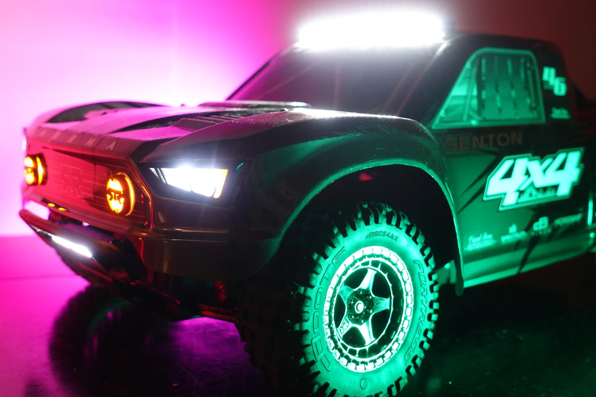 Arrma Senton Scale Headlights for New V3 Body Models Polo Creations RC