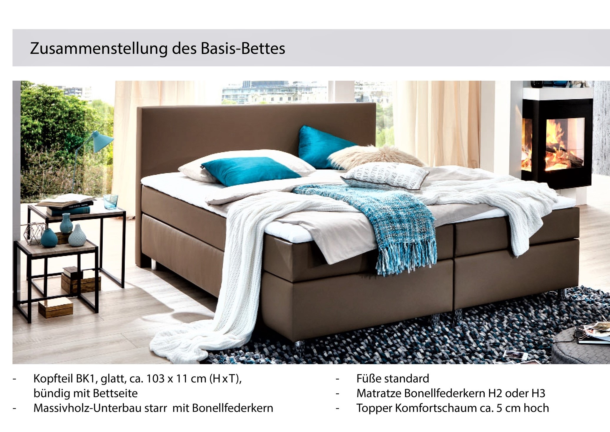 Boxspringbett Kingsline Boxspring Basics Polstermöbelmarkt Werne