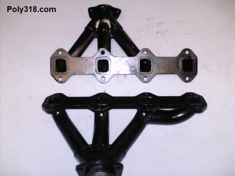 Poly 318 Exhaust Manifolds and Headers