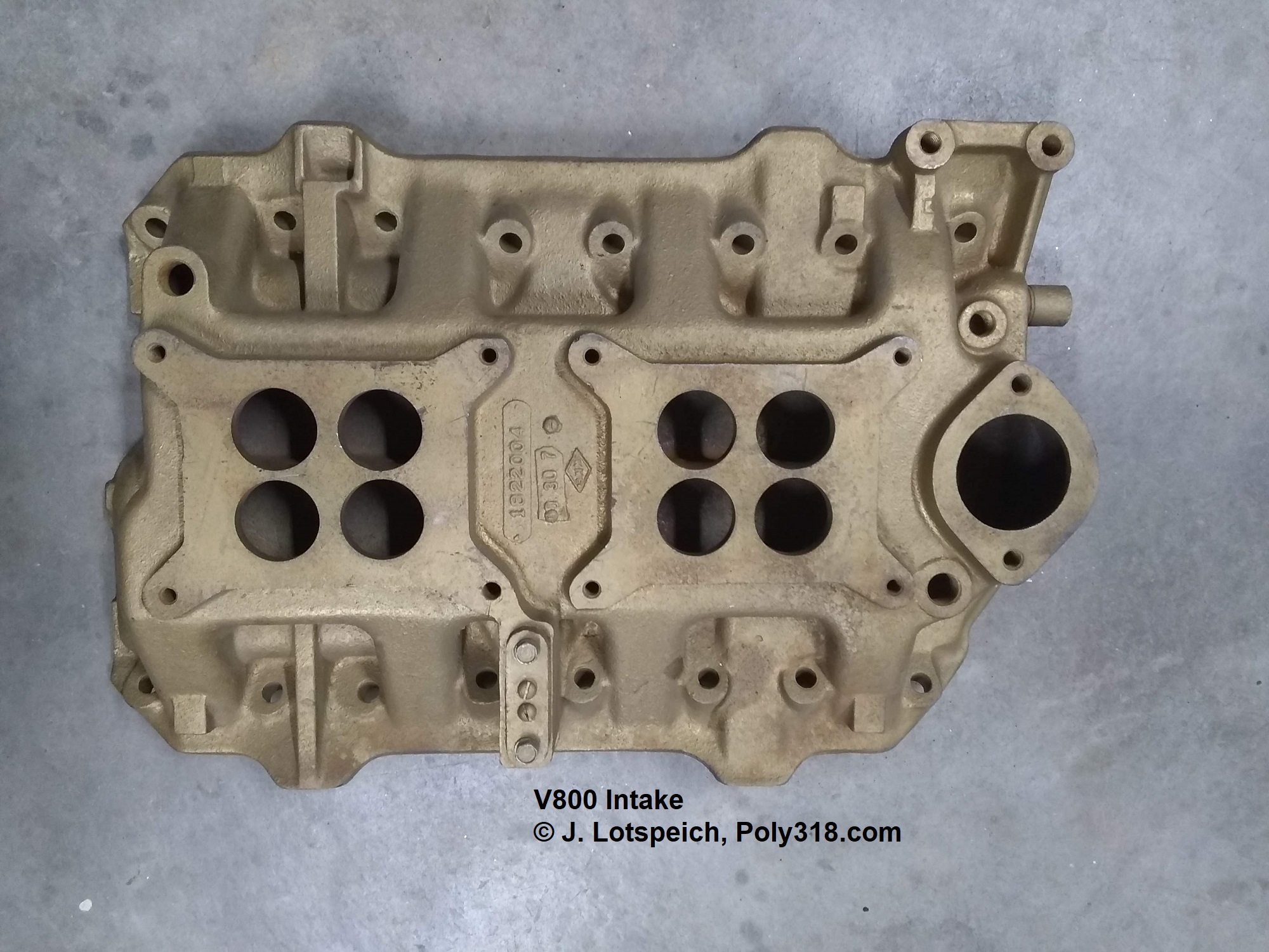 Poly 318 Ablock Intake Manifolds