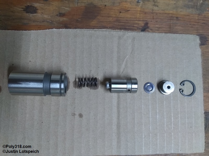 Engine Lifter Cleaning Inspection Disassembly