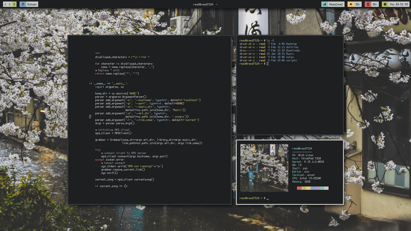 A fast and easytouse tool for creating status bars Polybar