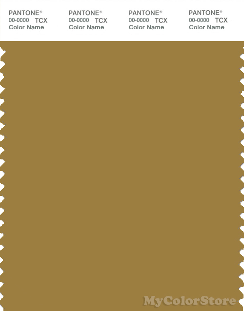 PANTONE SMART 170843 TCX Color Swatch Card, Bronze Mist Polycolors