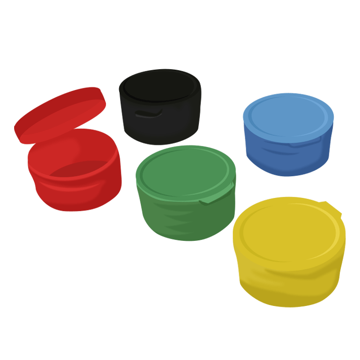 Maxi PolyCons® (SC) PolyCons® Hinged Lid Plastic Containers