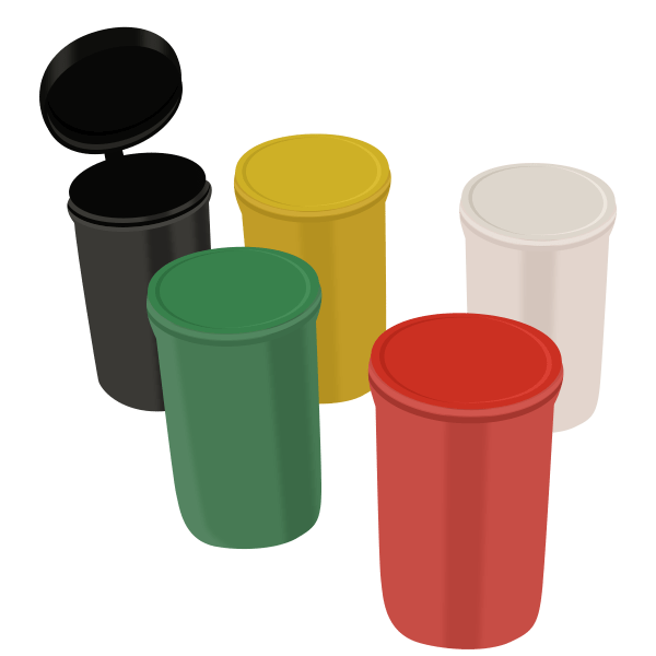 4 PolyCons® (SC) PolyCons® Hinged Lid Plastic Containers