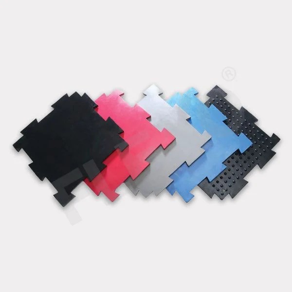 PVC Interlocking Rubber Flooring Tiles in Pakistan