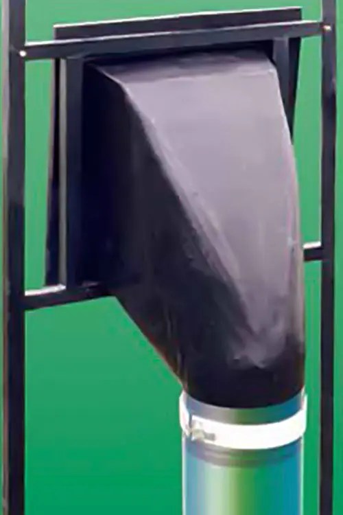 Clean Chute 17″ X 21″ X 9″ opening Polydome