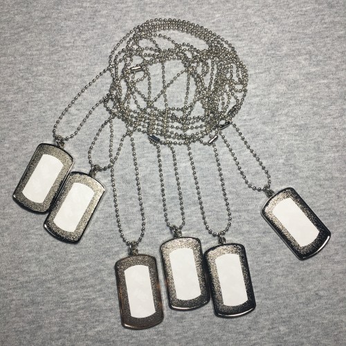 6pcs Metal Dog Tag