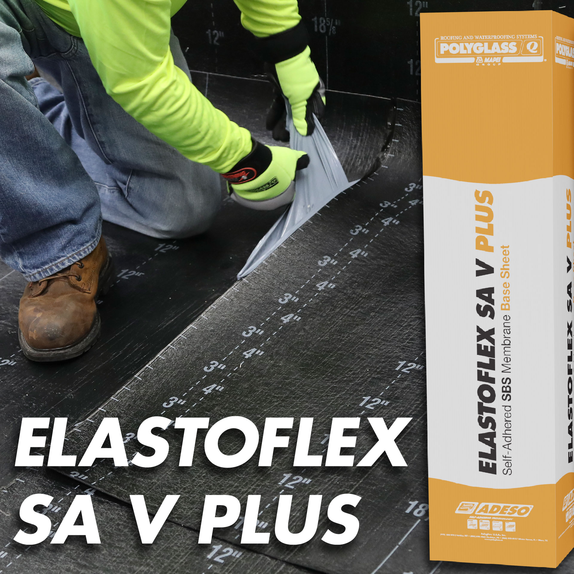 Polyglass Announces Elastoflex SA V Plus SelfAdhered Membrane