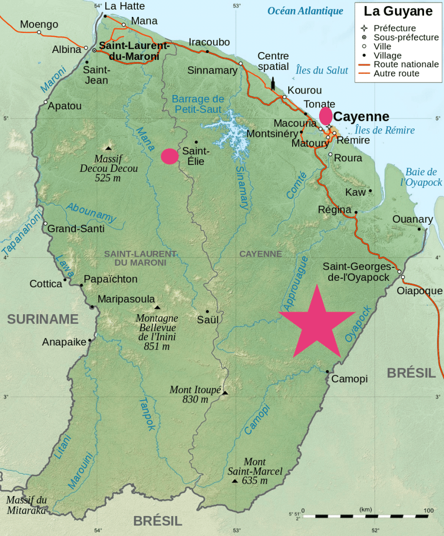Planisphère Guyane 2 bonnes raisons de regarder la série Guyane pour perfectionner votre