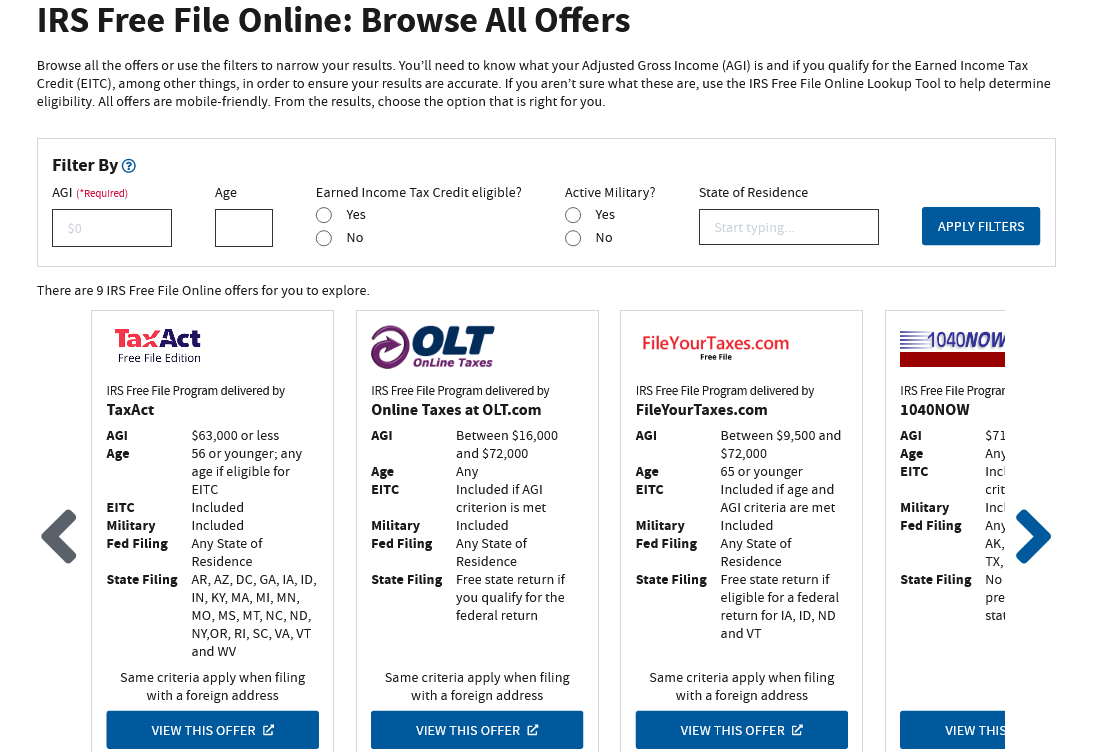 Free File for Taxes DON'T PAY IF YOU DON'T HAVE TO