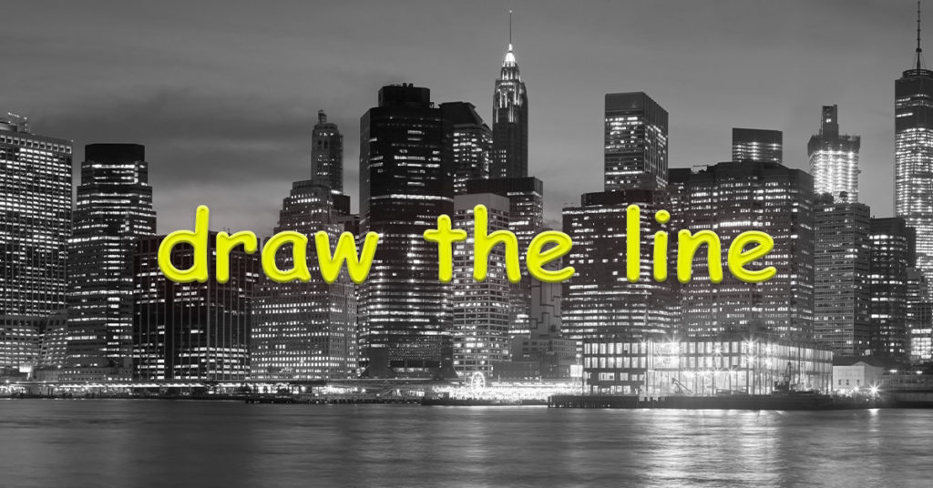 American Idioms draw the line Poly Languages Institute