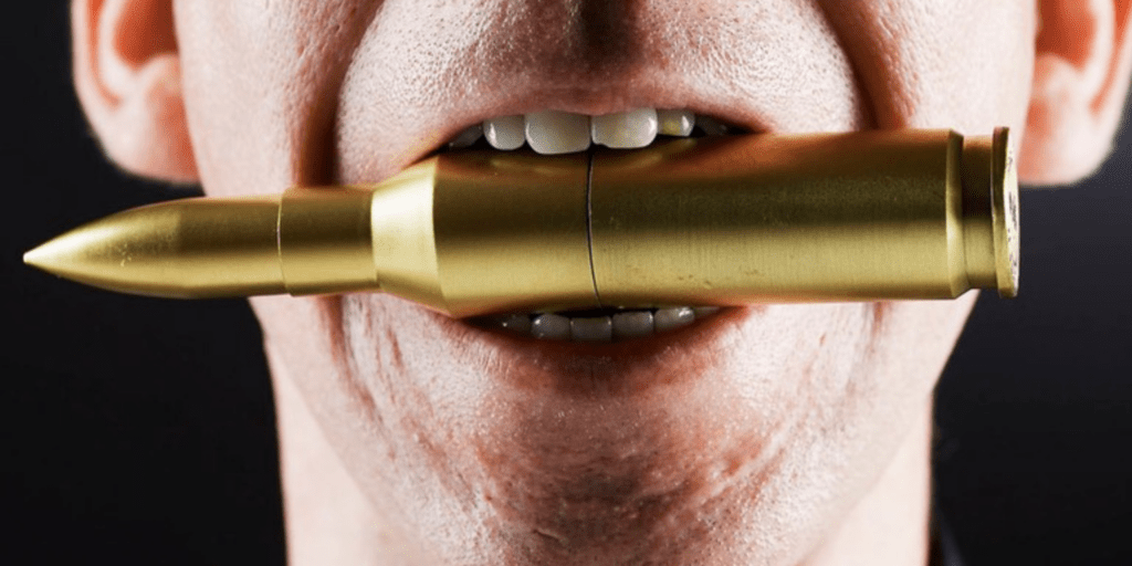 analoji cırlamak vapur bite the bullet sentence