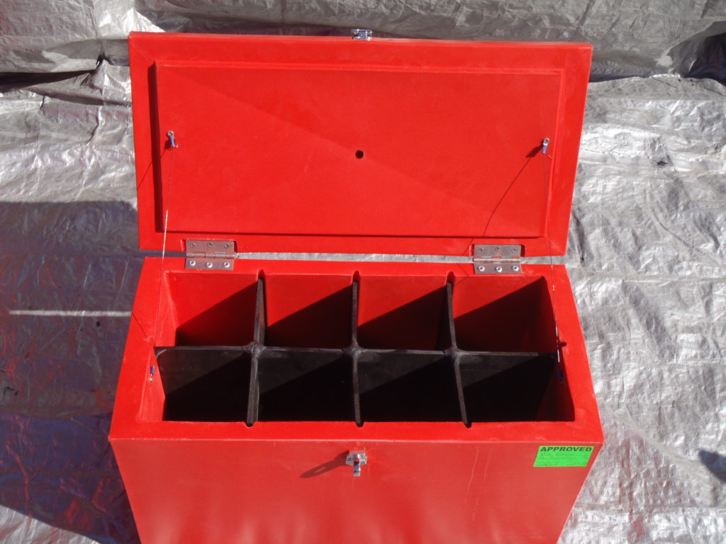 Poly Storage Boxes Impact & Chemical Resistant