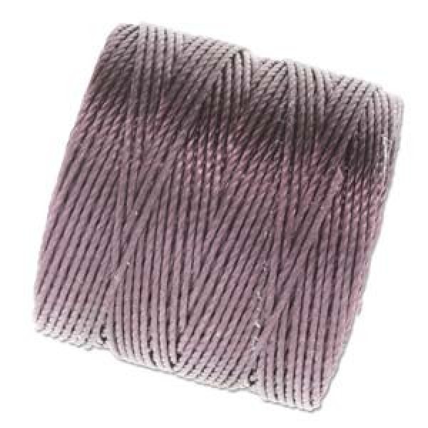 Beadsmith SLon Bead Cord 18 Eggplant 77yd CLon + SLon .5mm