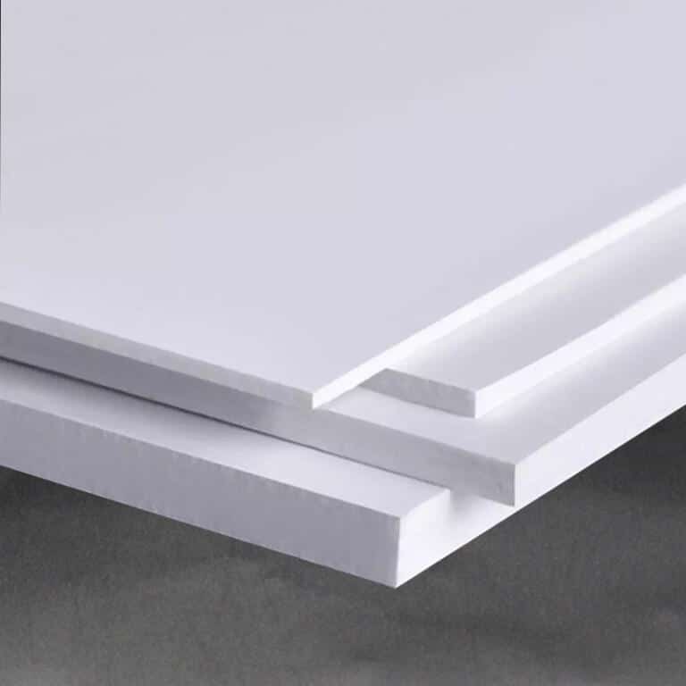 PVC Sheet White Polytech Plastics