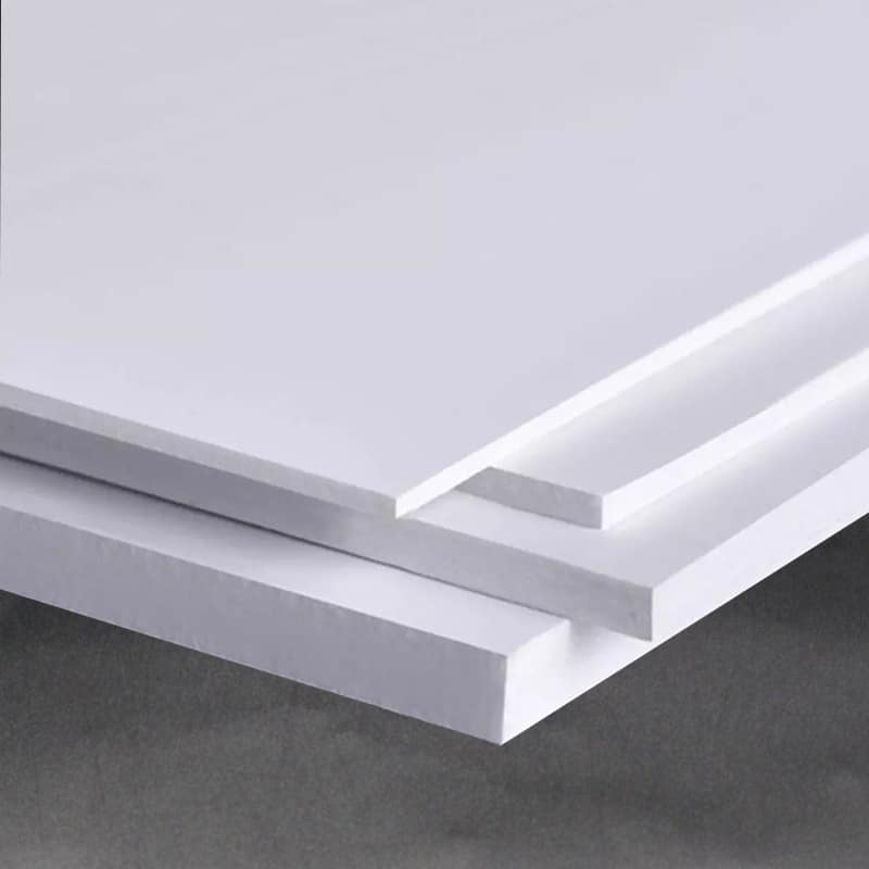 PVC Sheet White Polytech Plastics
