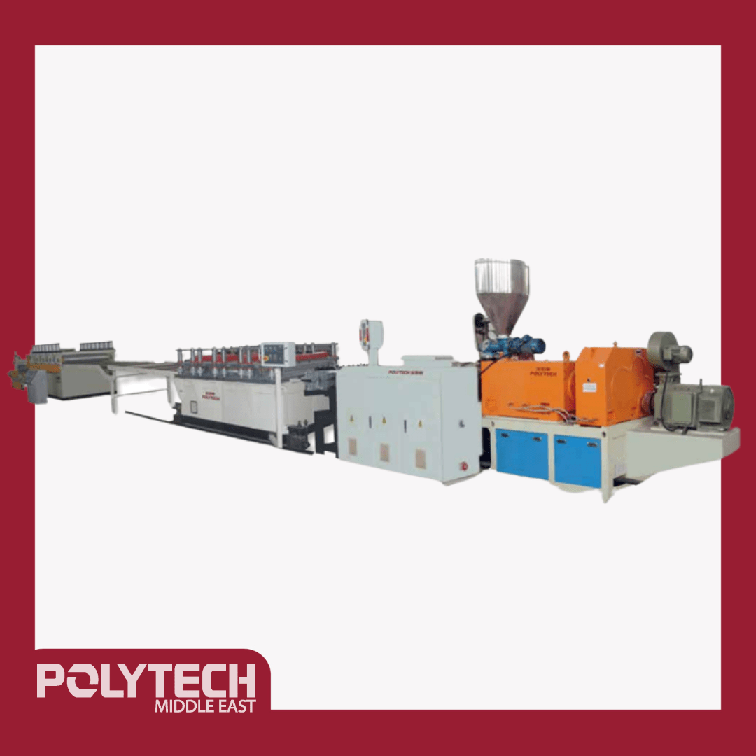 PVC Advertising Foam Sheet Machine POLYTECH MIDDLE EAST