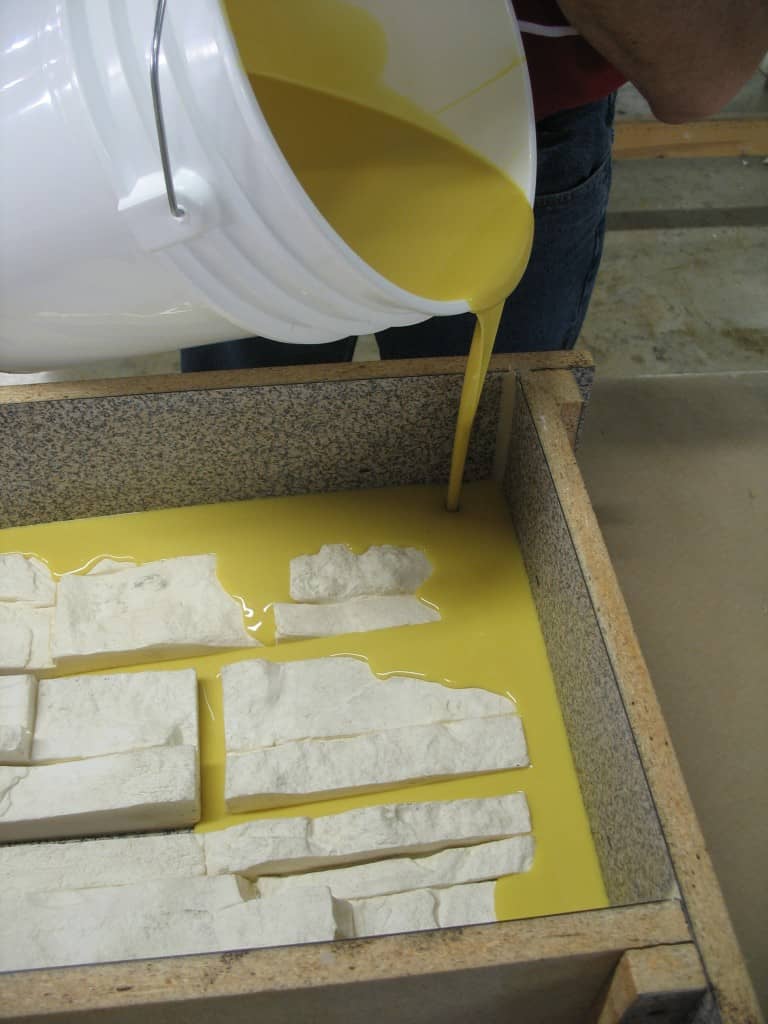 Casting Concrete in Polyurethane vs. Silicone Rubber Molds Polytek