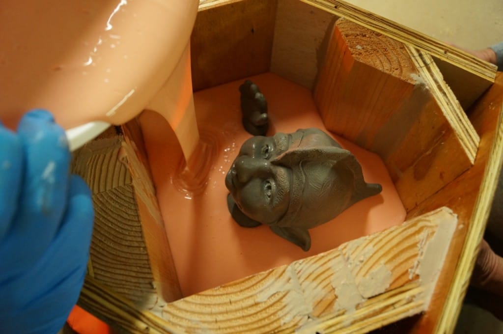 Mold Making Tutorial Silicone Mold of Clay Sculpture Polytek