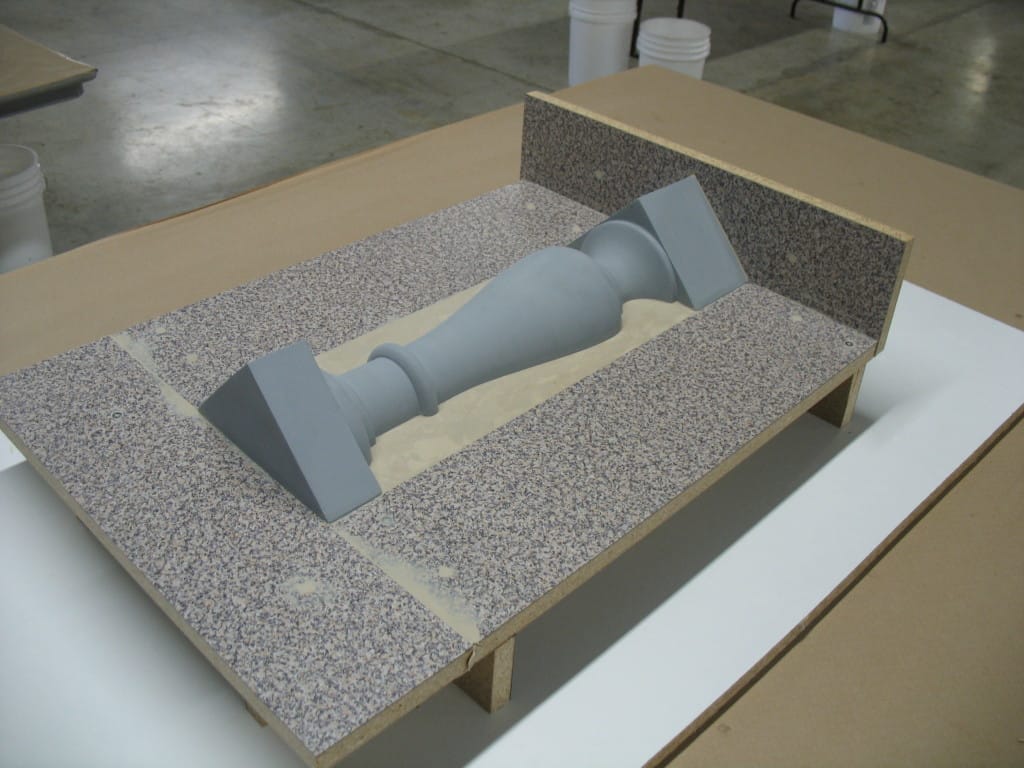 How to Make a TwoPart Rubber Mold of a Baluster Polytek Development