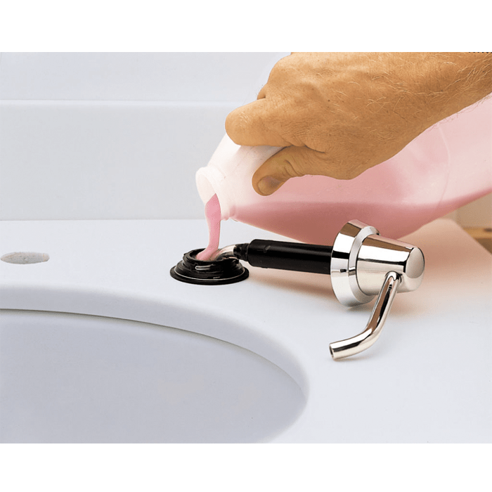 LIQUID, Manual Top Fill Soap Dispenser Polytek Engineering