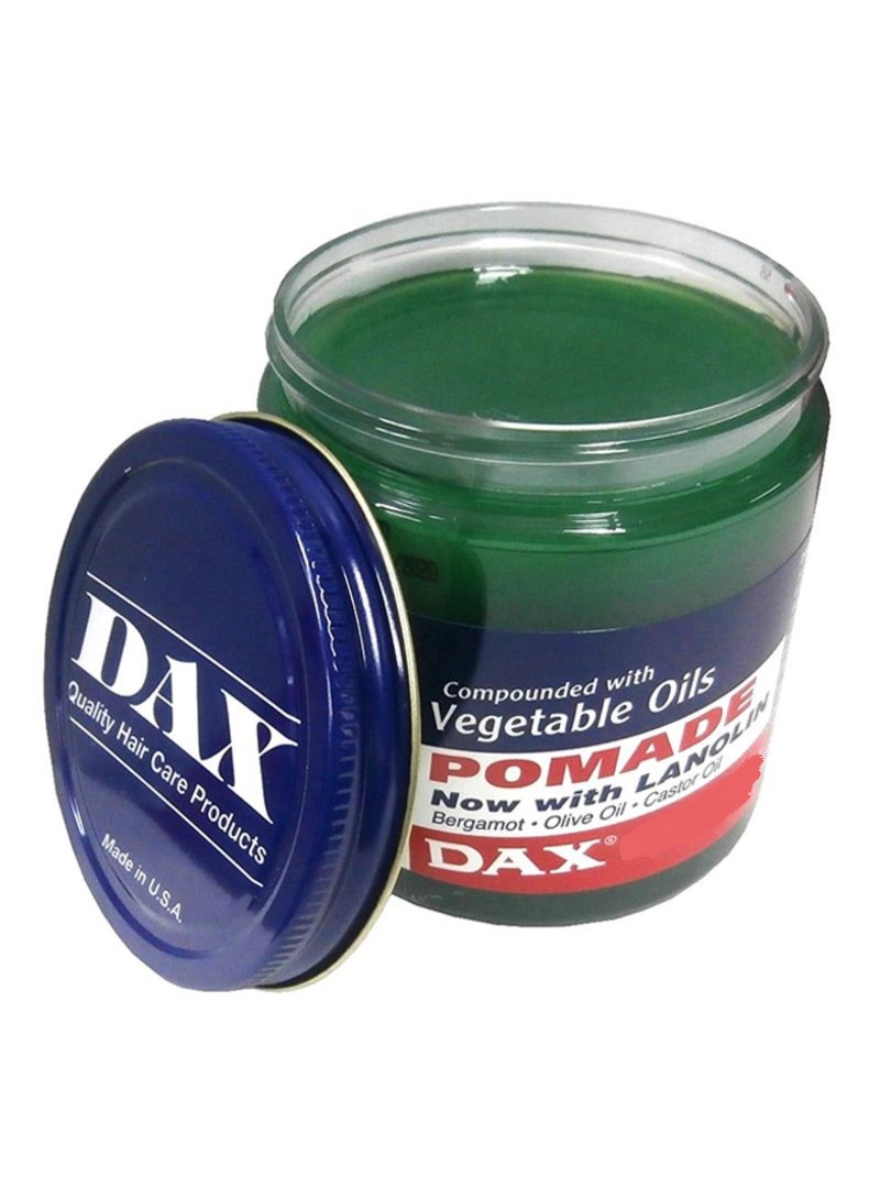 DAX COMPOUNDED WITH VEGETABLE OILS POMADE, NOW WITH LANOLIN, BERGAMOT