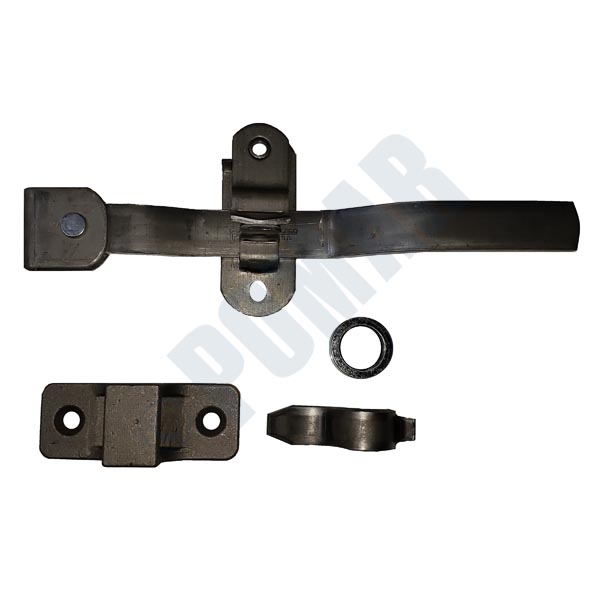 Pomar Hardware Heavy Duty Single Point Dump Trailer Door Lock Kit