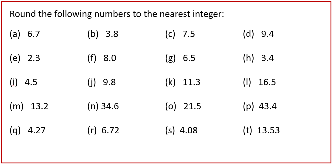 Rounding Numbers at the Halfway Point A Hard Pill to Swallow
