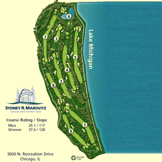 PondHawk at The Sydney R. Marovitz Golf Course in IL