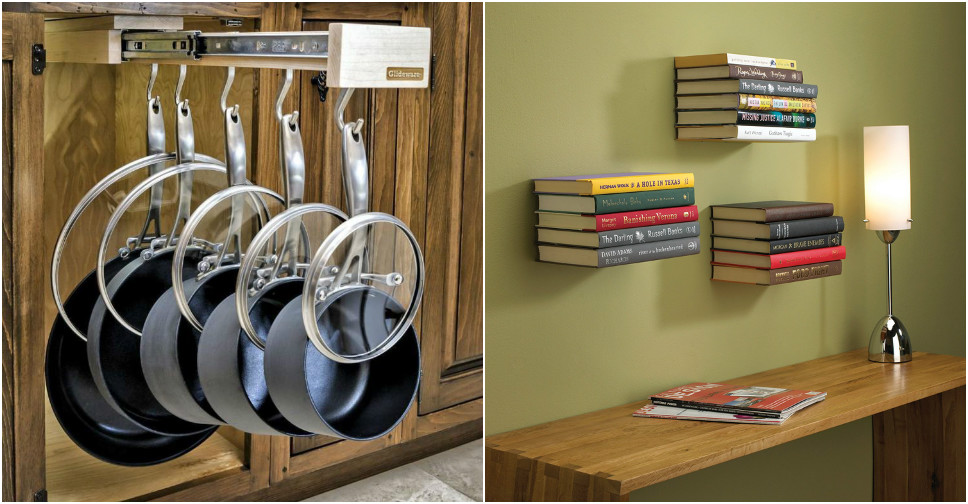 20+ Insanely Clever Home Storage Solutions Pondic