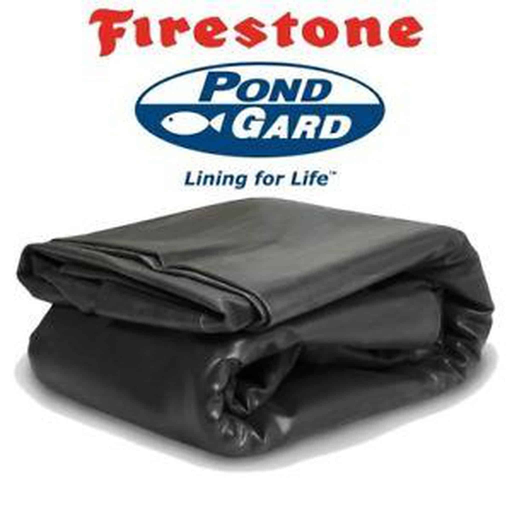 Firestone 45mil EPDM Pond Liner FishSafe Pond Equipment Pond