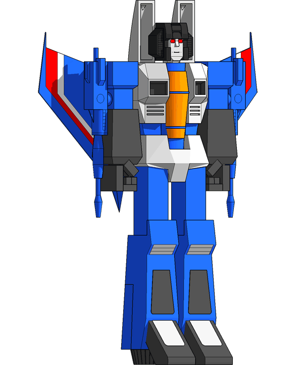 D05.1 Thundercracker Transformation Transformers Retro