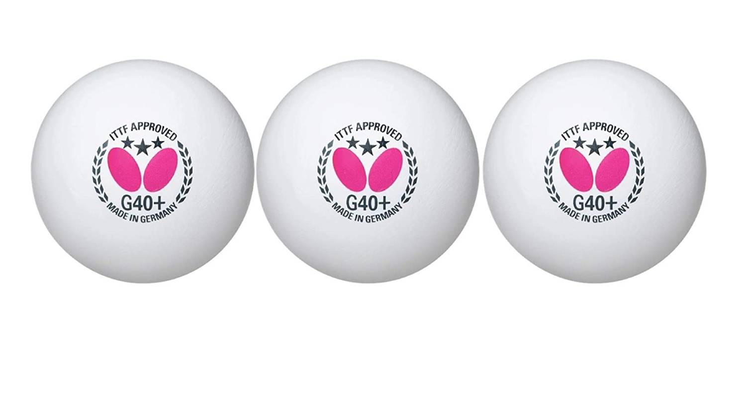 Butterfly G40+ Table Tennis Balls Review Extra Speed