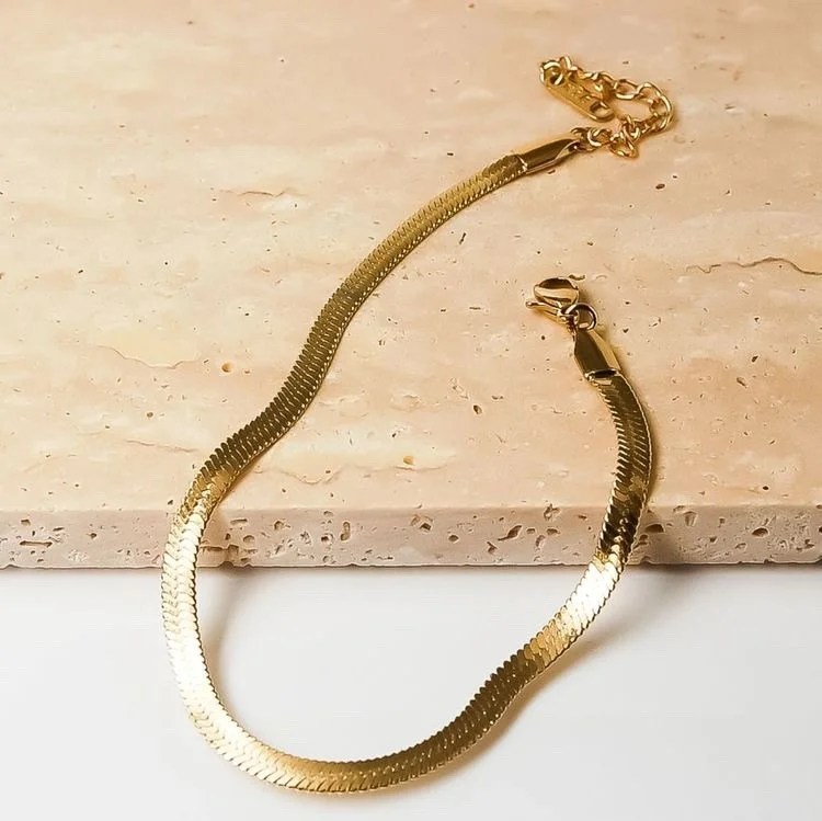 Herringbone Anklet Poniaz Store