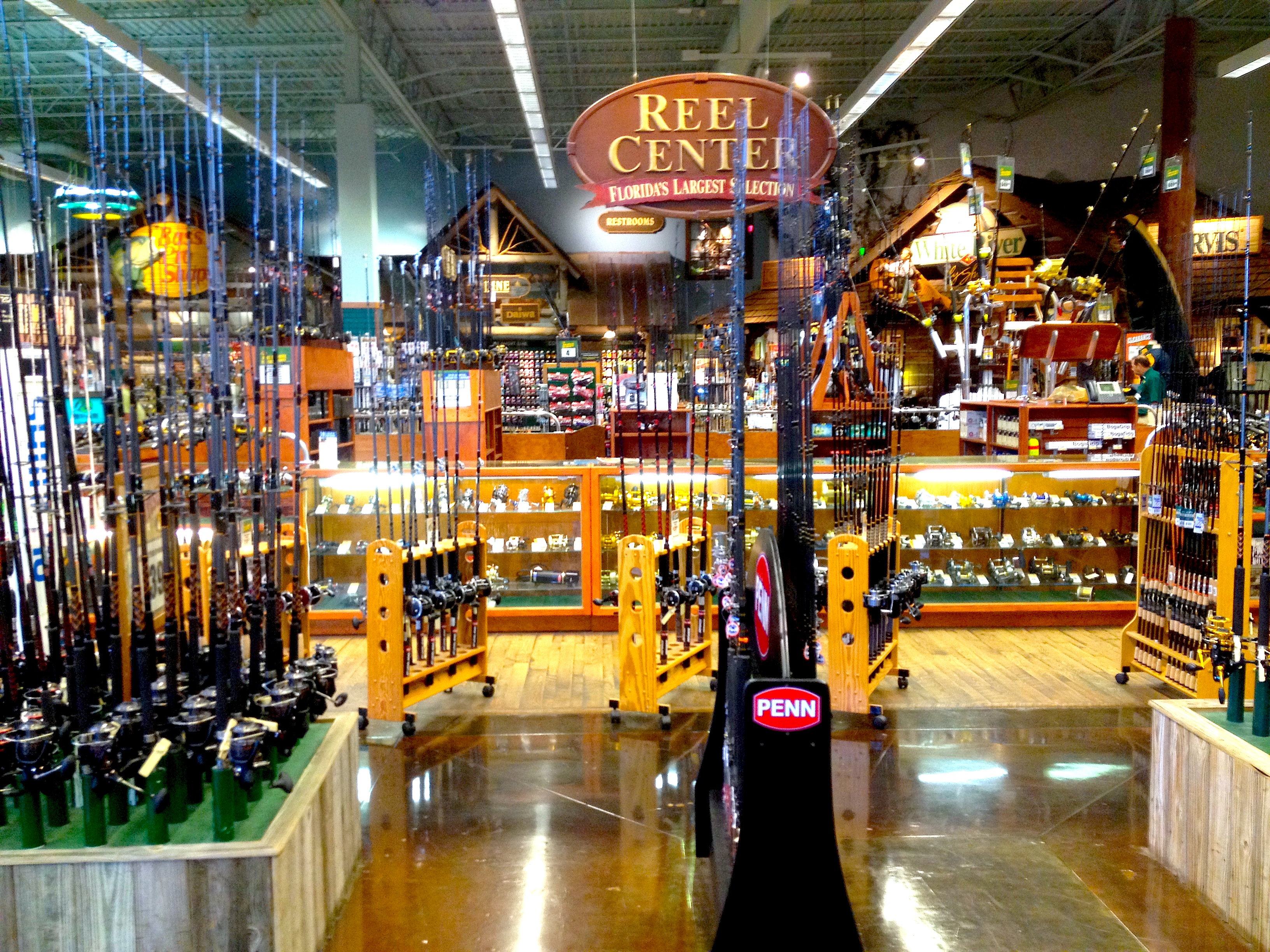 BASS PRO SHOP OUTDOOR WORLD material de caça, pesca, acampamentos Ponto Miami O que fazer