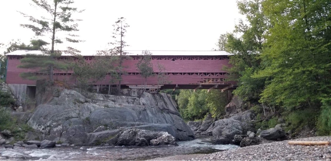 Pont Rouge Les ponts couverts au Québec