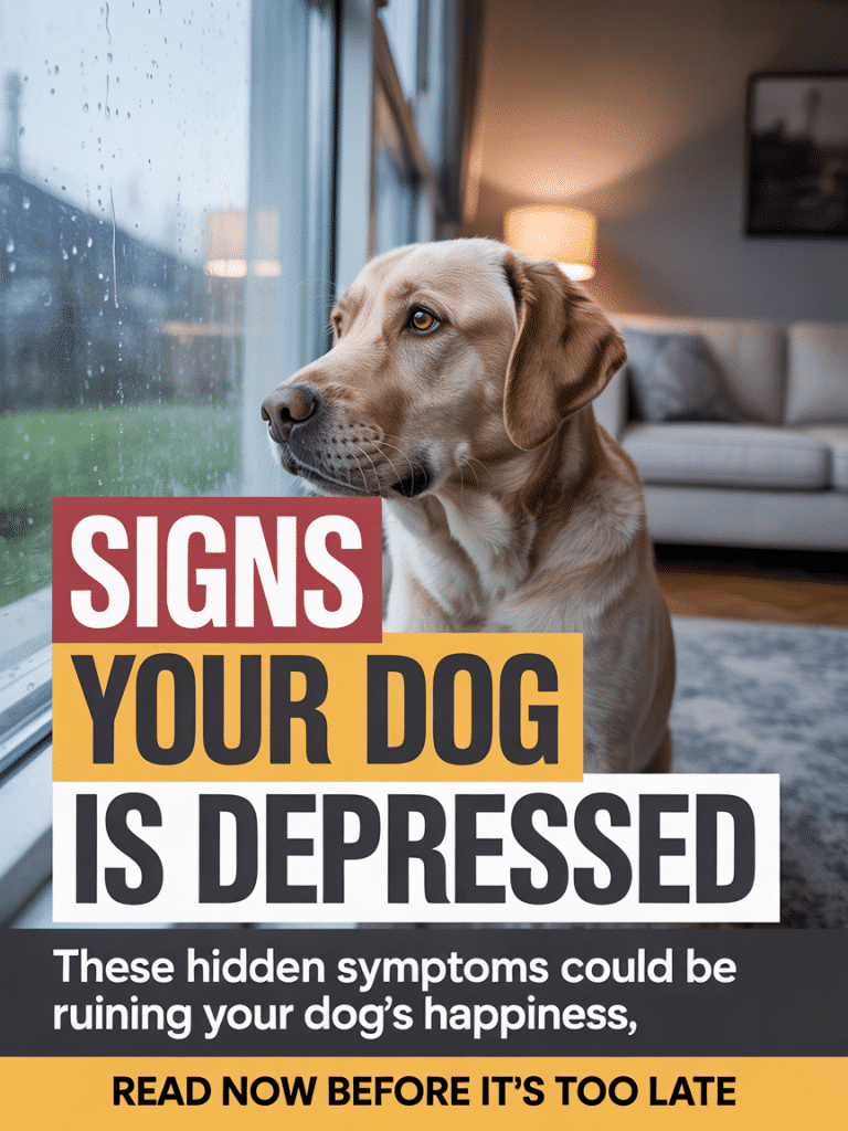 Signs Your Dog Is Depressed Don’t Ignore These Subtle Clues