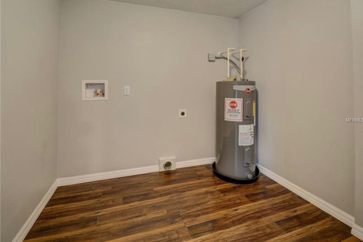 Farmhouse Laundry Room - Laundry Room Storage Solution