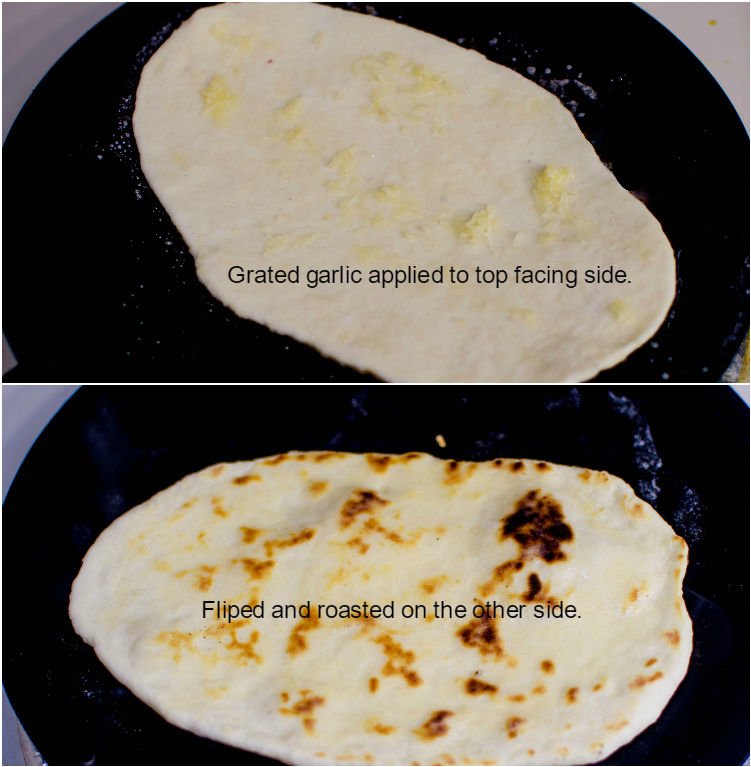 No Yeast Naan / Indian Flatbread Recipe Pooja's Cookery