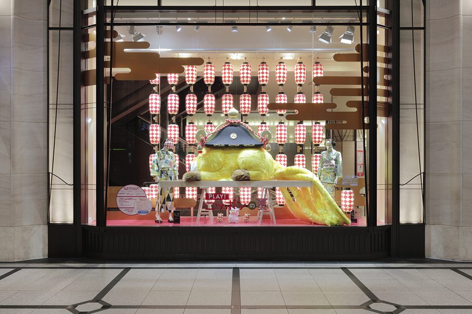 阪急うめだ本店 ウィンドウディスプレイ 2017 POOL inc.