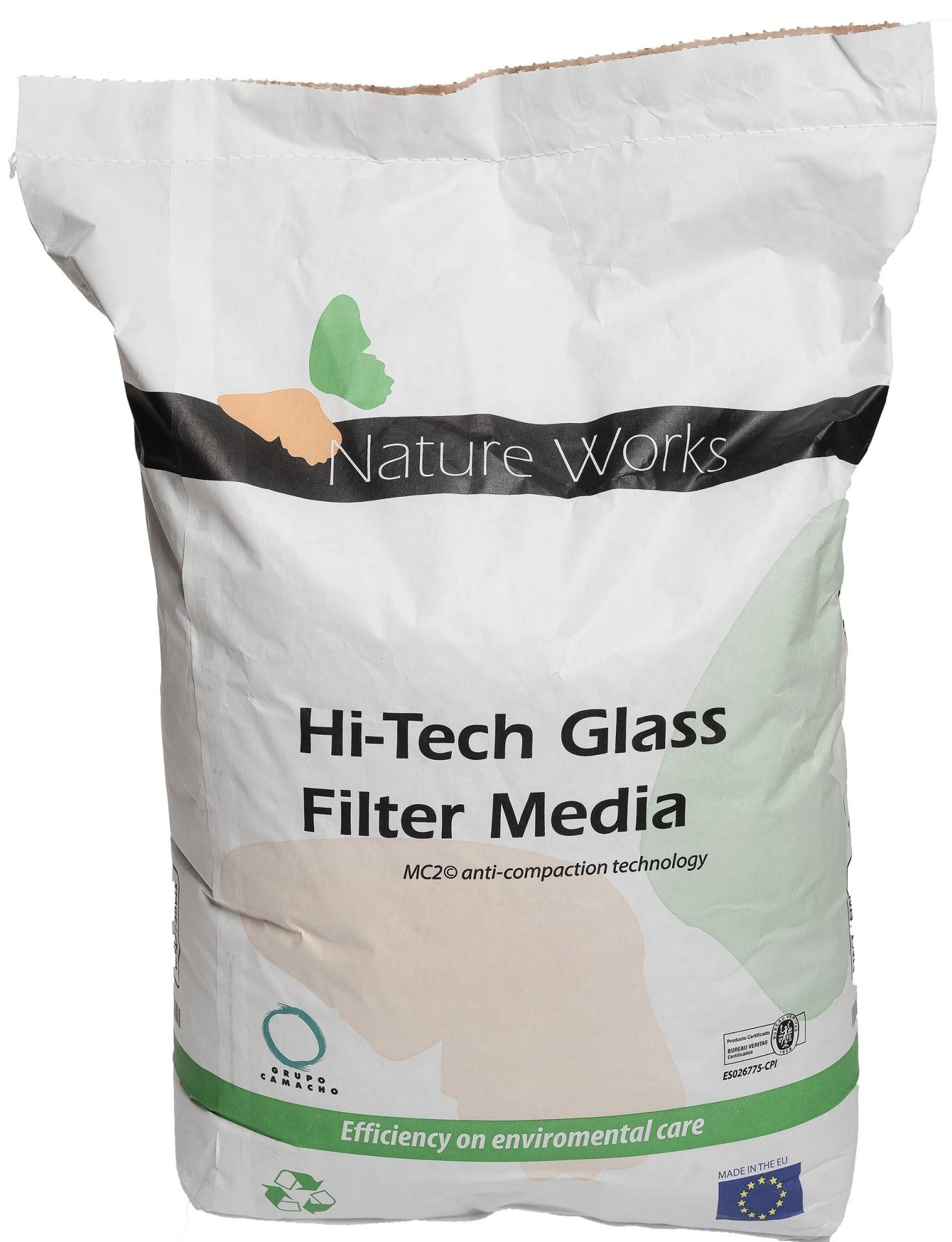 PoolPlus HiTech Filter Media, 20 kg bag (Thick Cut Glass)